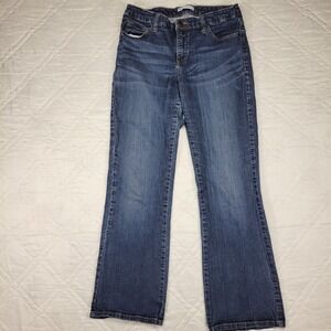 Lee slender secret Lower‎ on the Waist blue jeans size 12 short